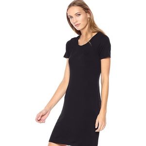 Daily Ritual Women's Jersey Standard-Fit Short-Sleeve Scoopneck T-Shirt Dress